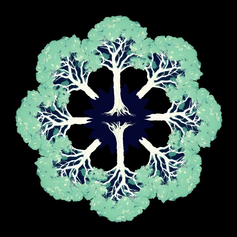 Mandala Trees 2