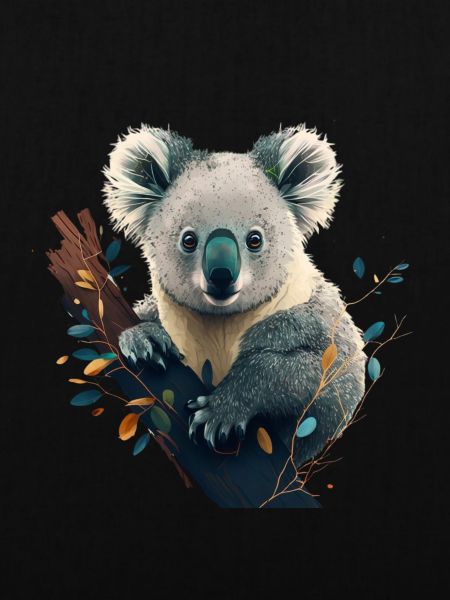 Koala in a tree