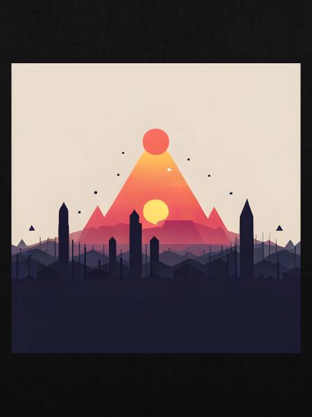 abstrakte Pyramide