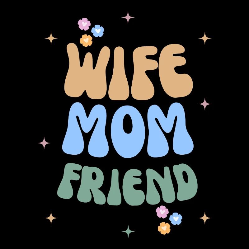 Ehefrau Mama Freundin Muttertag T-Shirt
