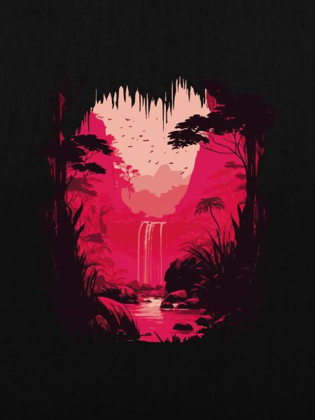 Tropischer Wasserfall