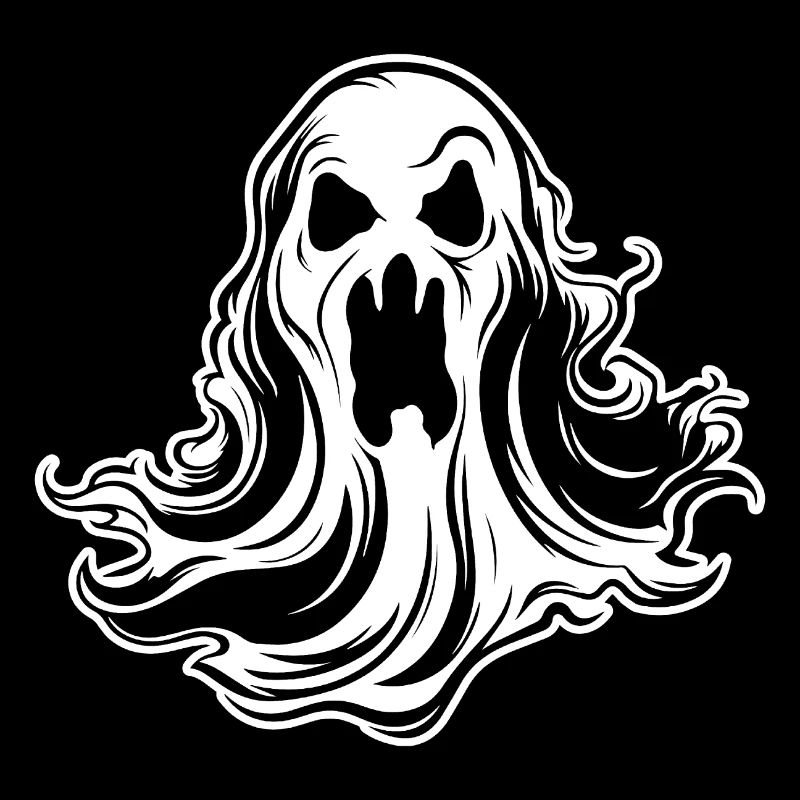 Ghost Ghosts Witching Hour Halloween
