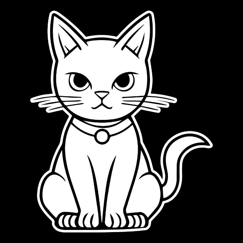 Chat chaton chaton dame