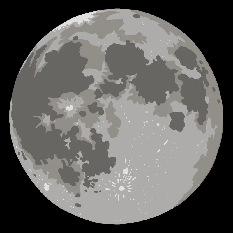 Moon - celestial body