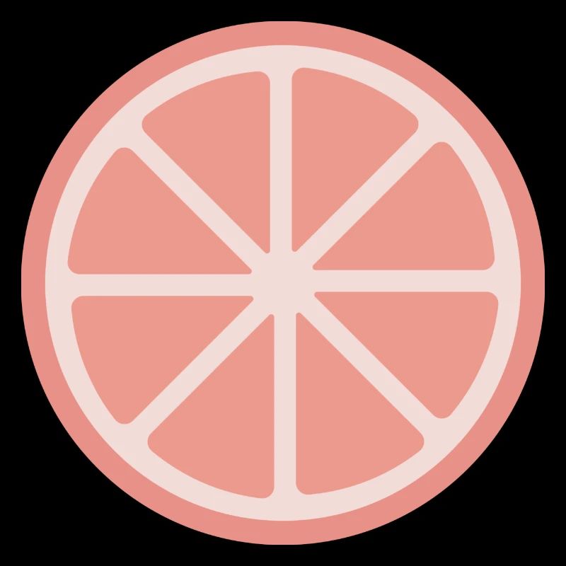 aufgeschnittene Grapefruit