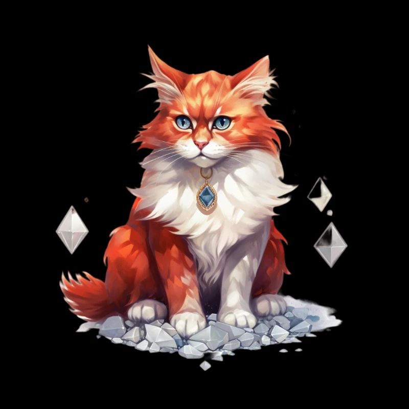 Geburtsstein-Katze Jänner