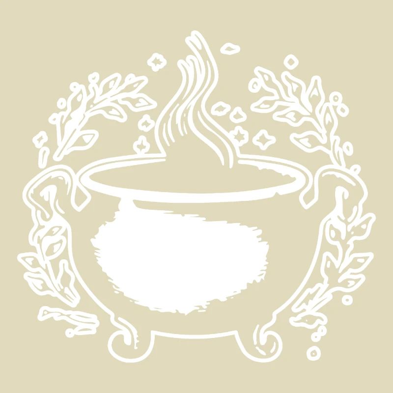 Cauldron Magical Witch Halloween