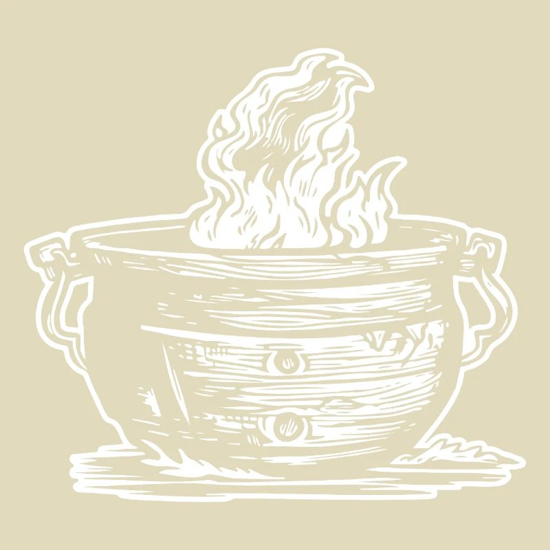 Cauldron Magical Witch Halloween