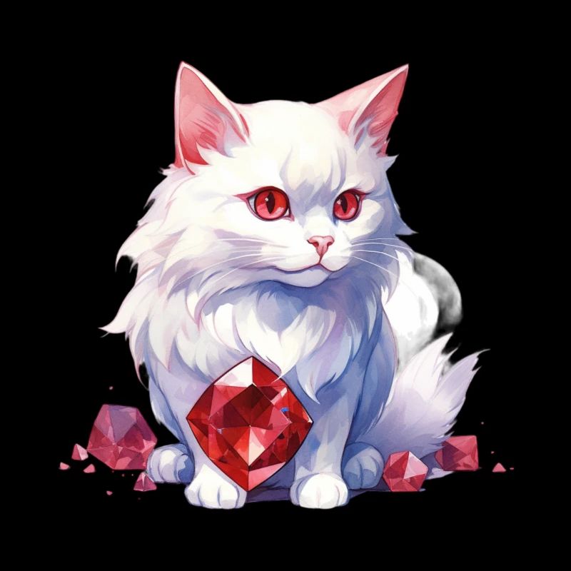 Geburtsstein-Katze Juli