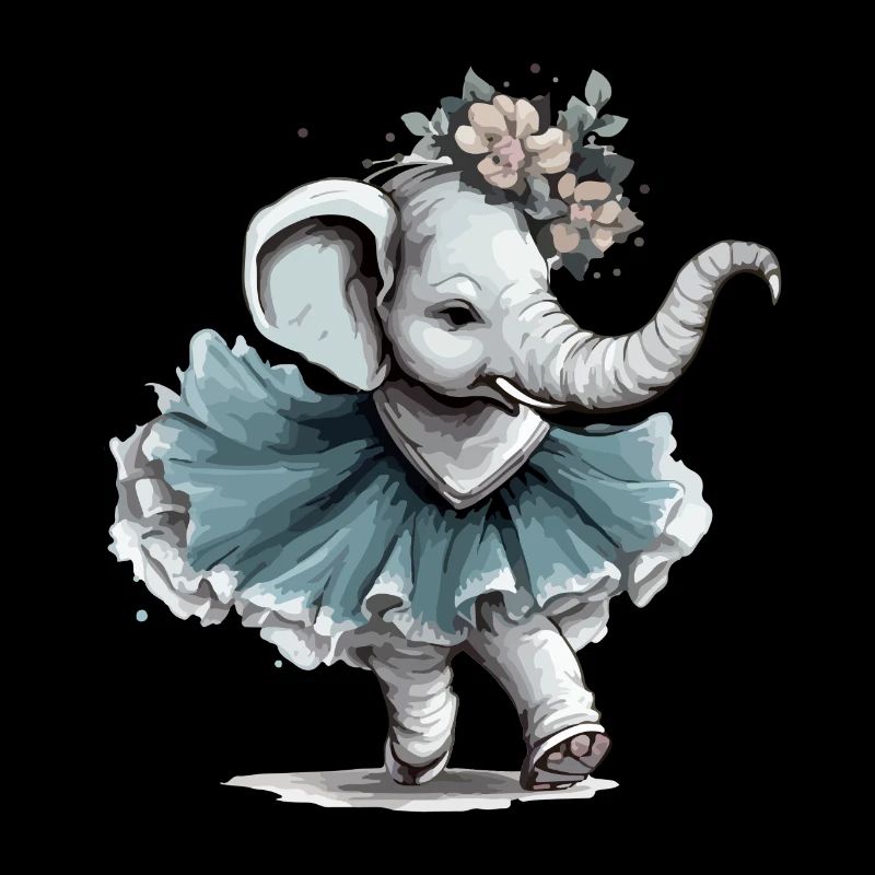 Zouzou l'éléphant au tutu
