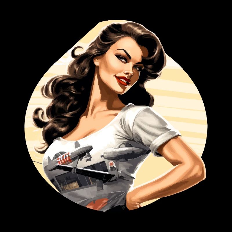 Pinup Maelys pilot
