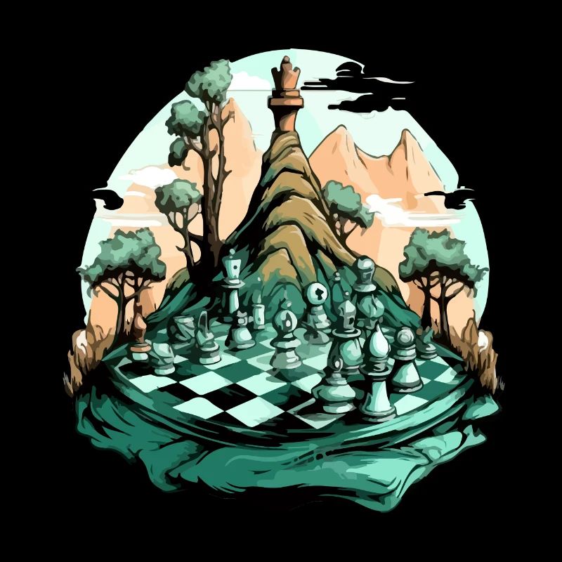 Mountain chess n°1