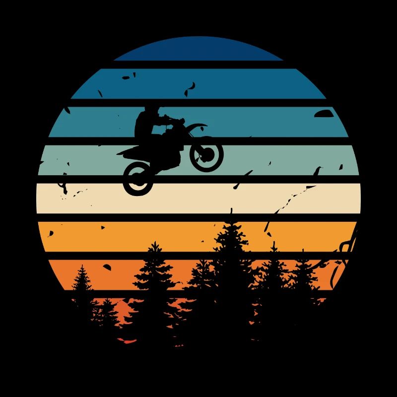 Retro motorcycle