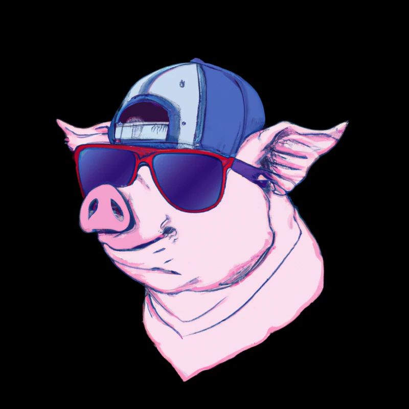 Cooles Schwein