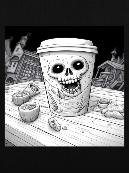 Kaffee - Becher Halloween