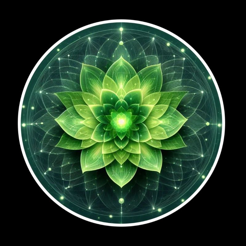 Blume der Kraft - Herzchakra