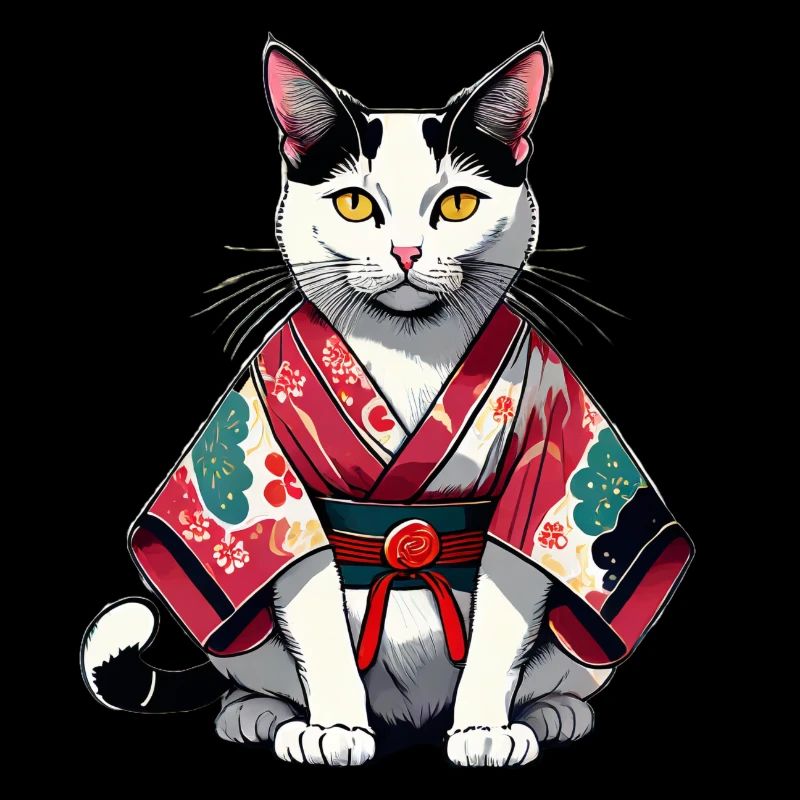 Kimono katze