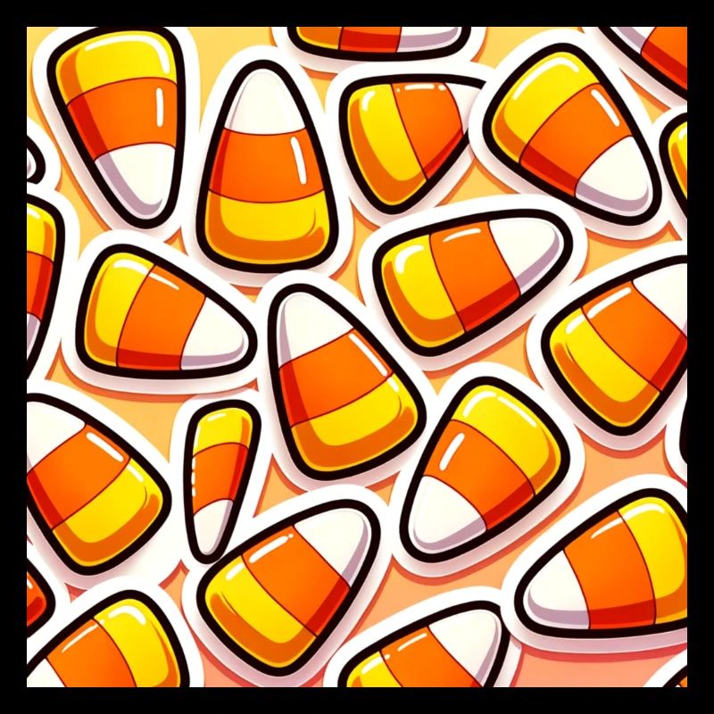 candy corn pattern - Halloween Special