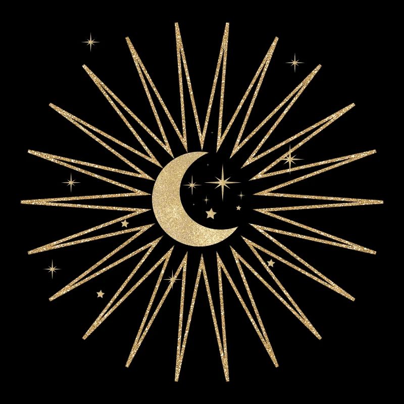 Étoile lune soleil