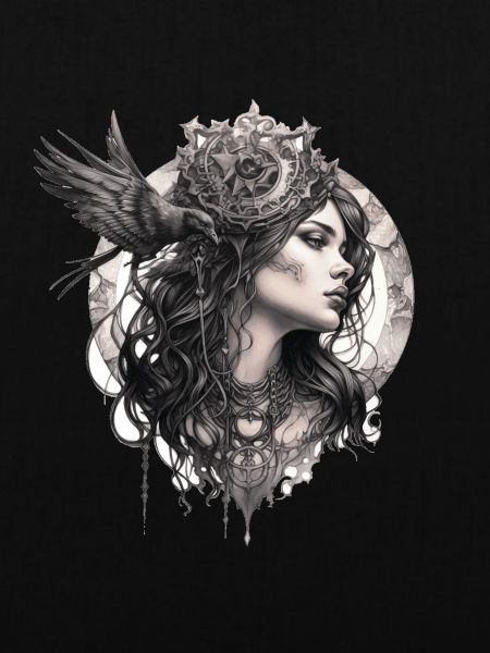 The Celtic God Morrigan