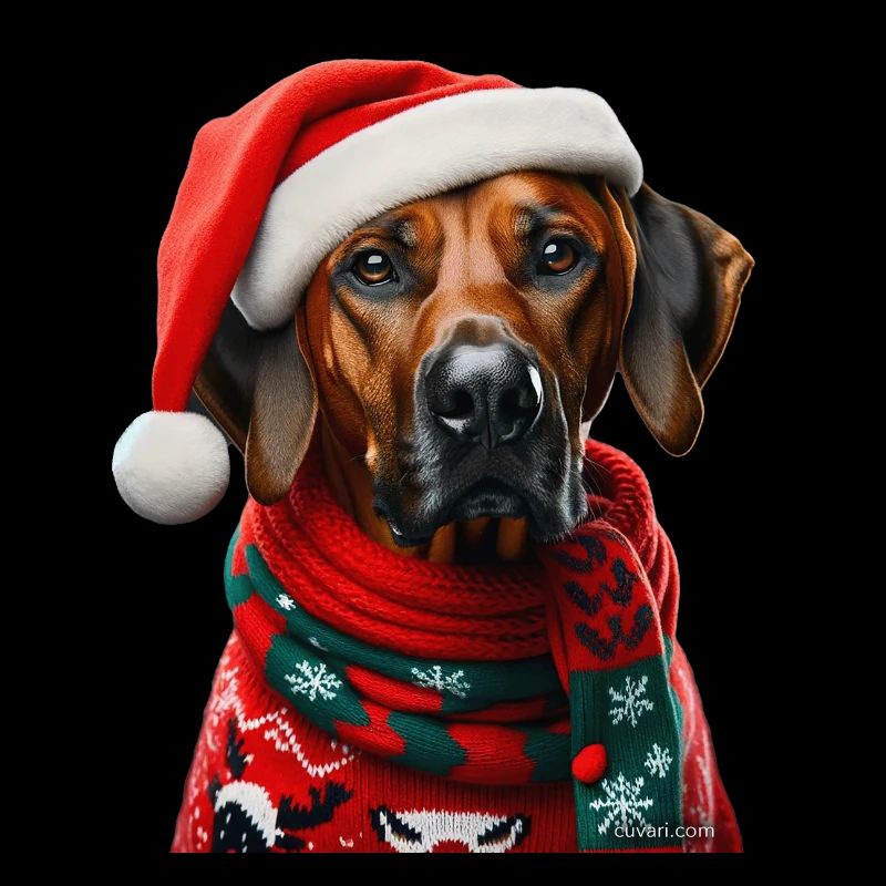 Rhodesian Ridgeback Weihnachten