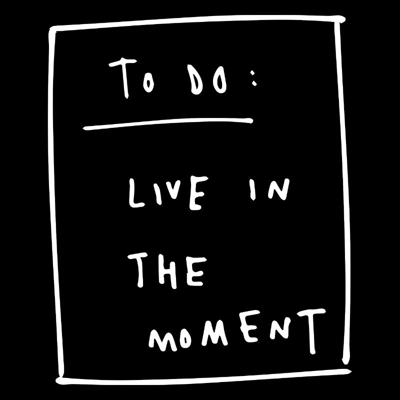 To do liste lebe im Moment lustiges Geschenk