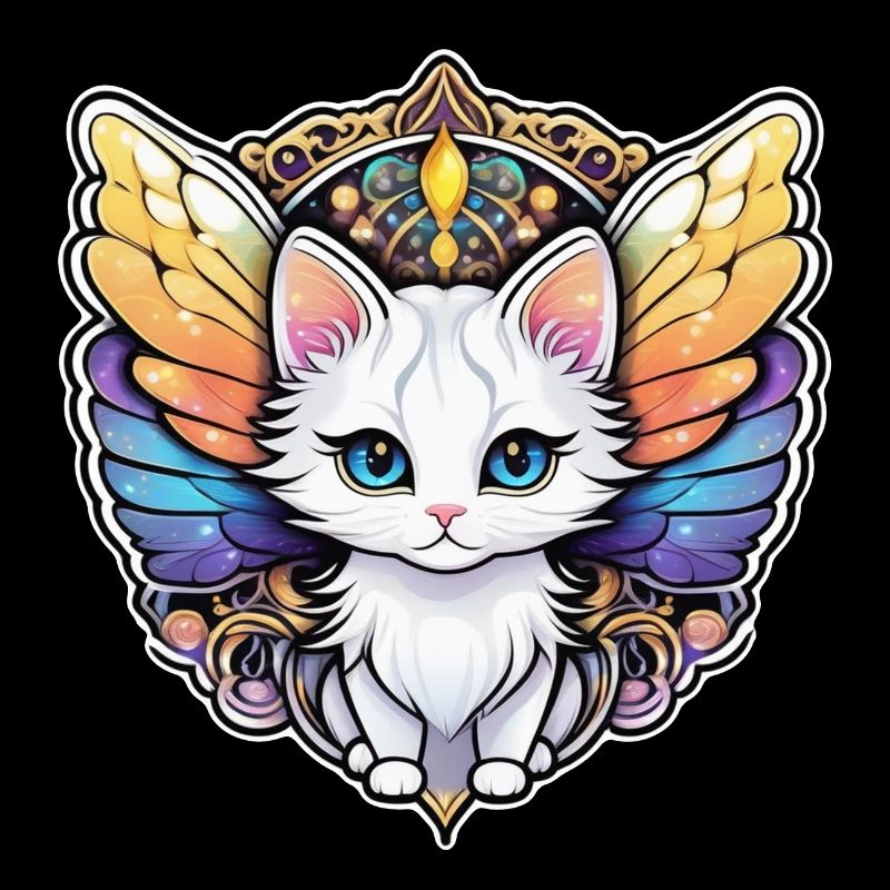 chat avec des ailes
