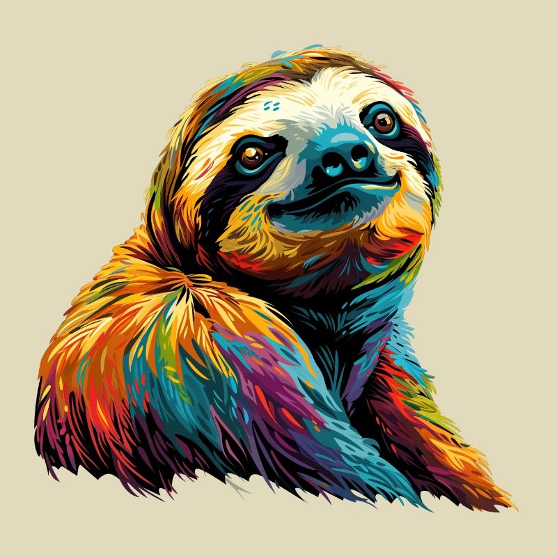 Rainbow sloth