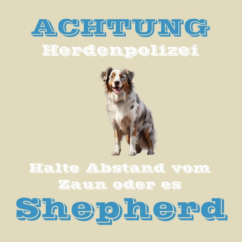 Australian Shepherd - Herdenpolizei