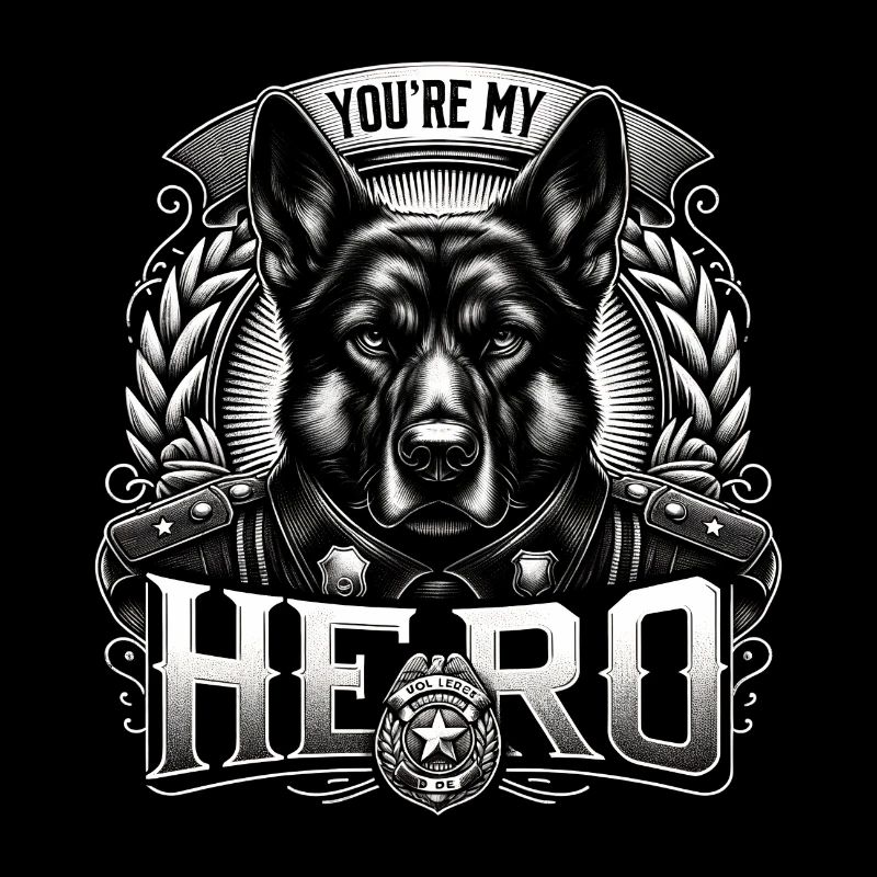Hund Polizei Partner