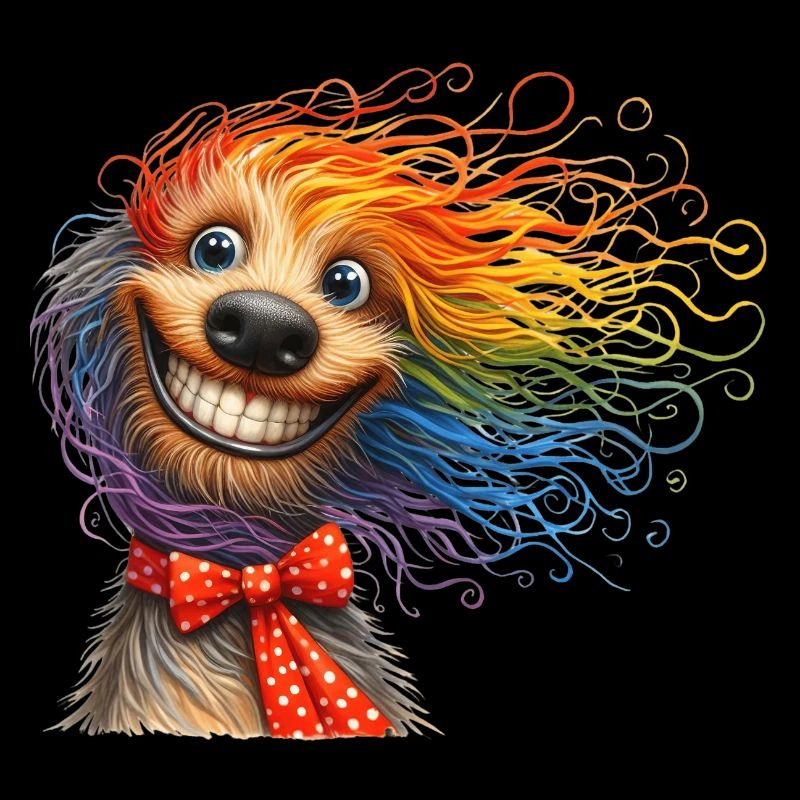 happy dog