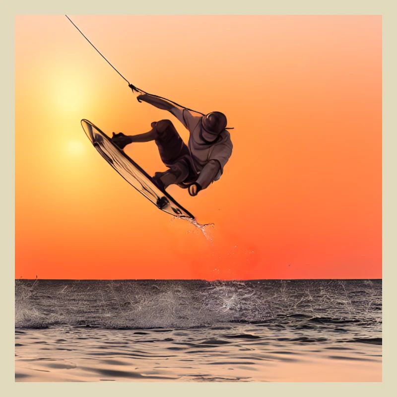 Wakeboard Sunset