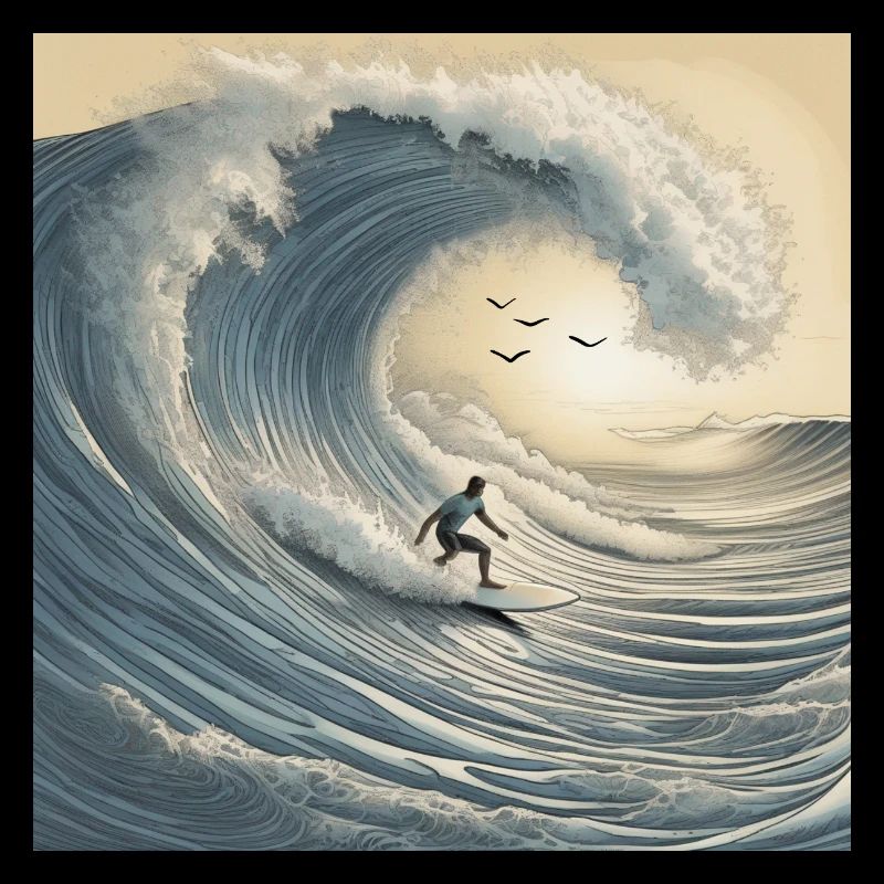 Big Wave surfing
