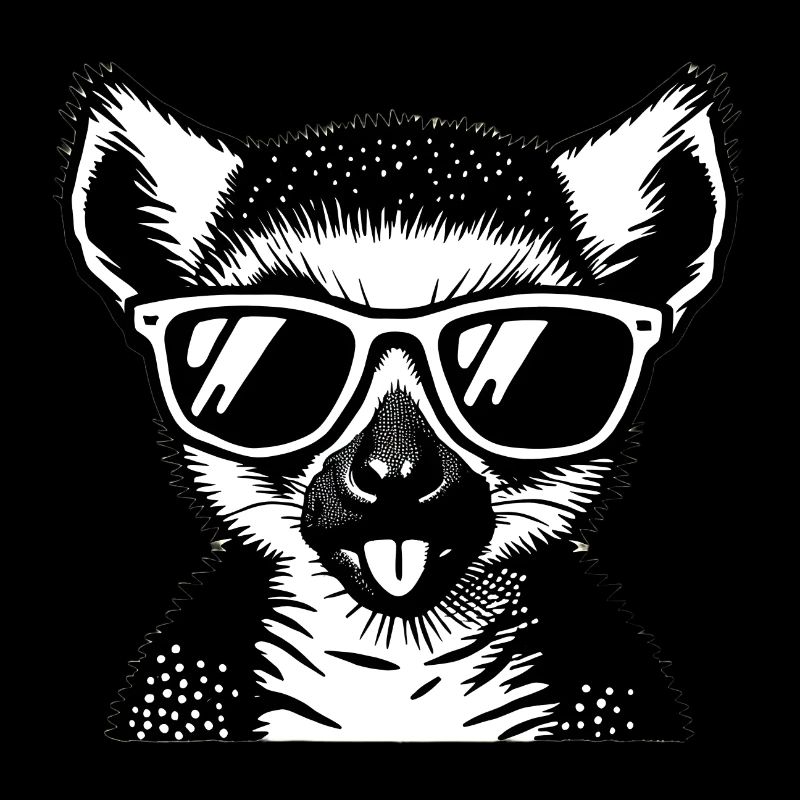 Lemur mit Sonnenbrille