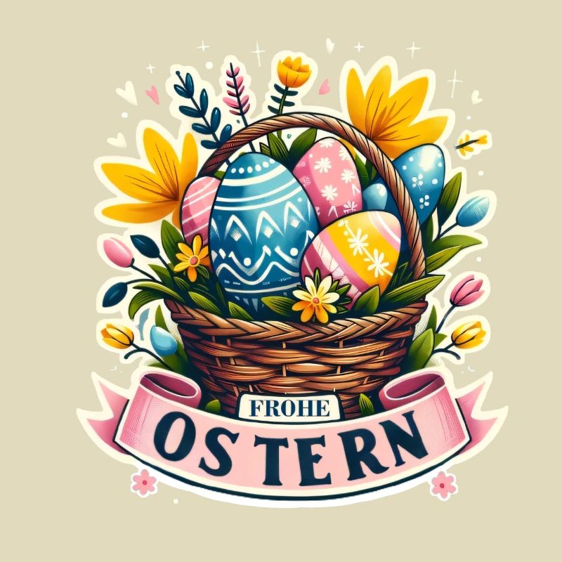 Easter Basket Happy Easter