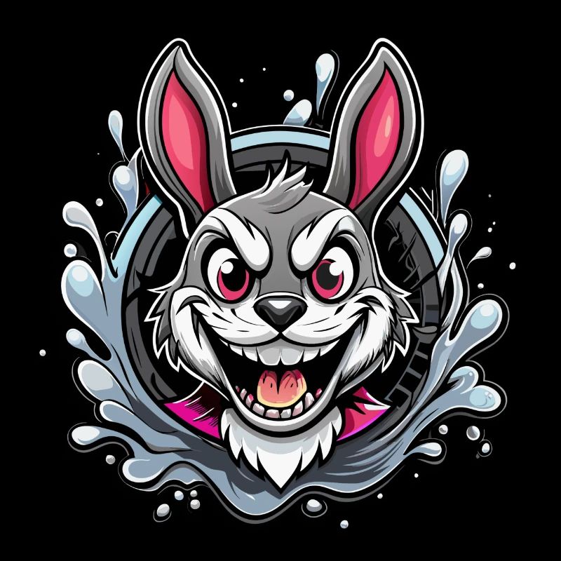 crazy easter bunny