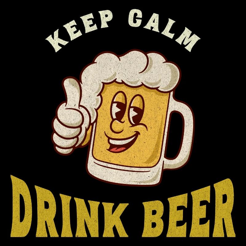 Keep calm drink beer