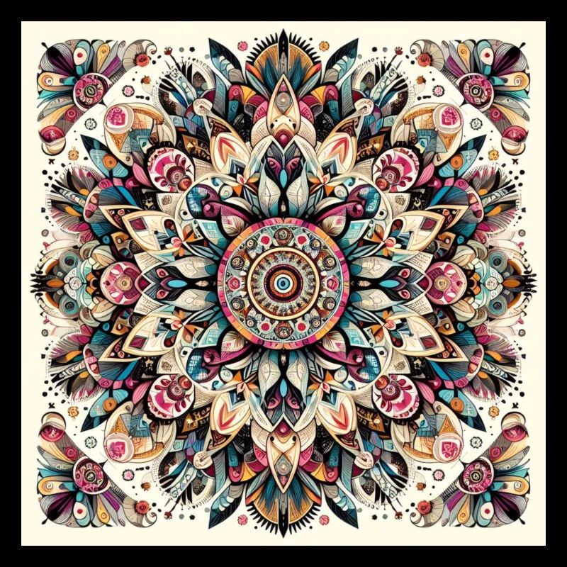 Yoga Mandala Design