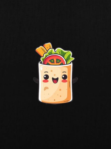 Süßer Burrito Comic
