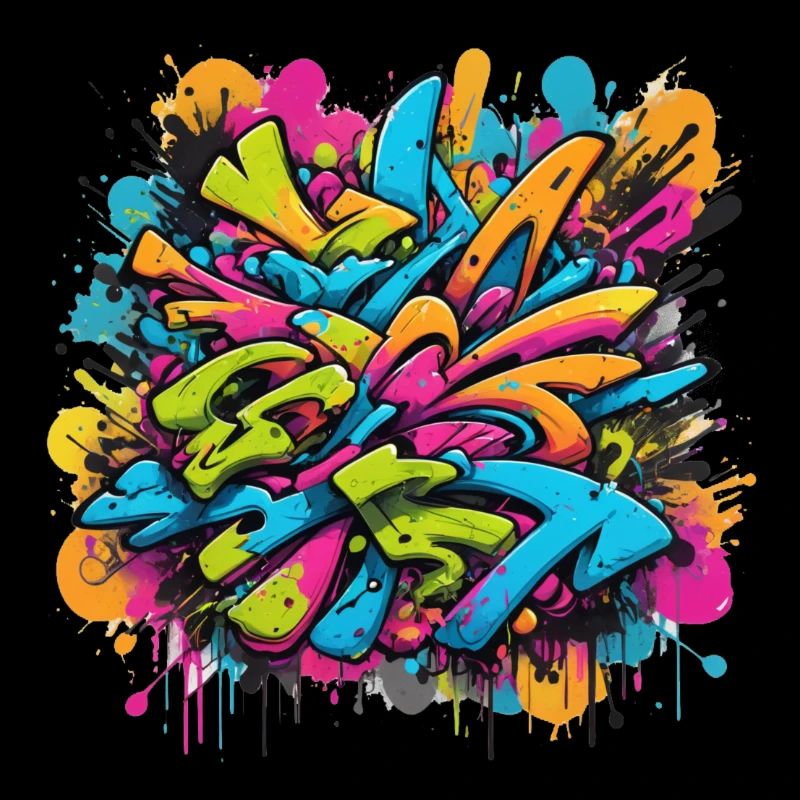Default A vibrant bold graffiti design