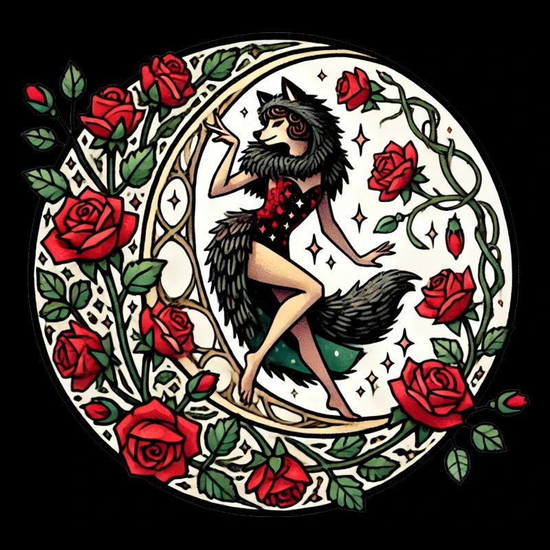 Pin-up Loup