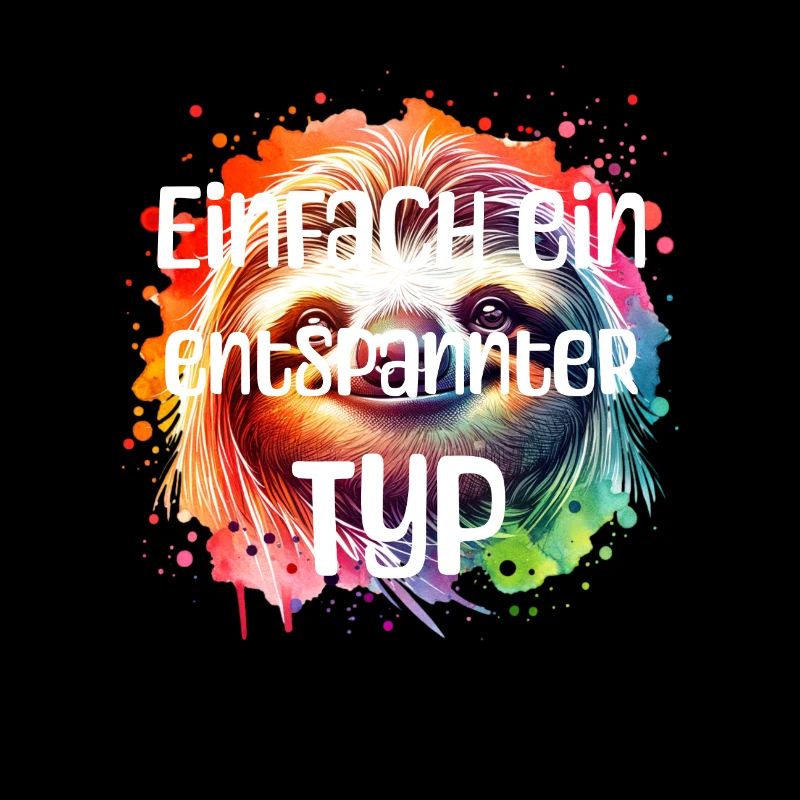 Entspannter Typ
