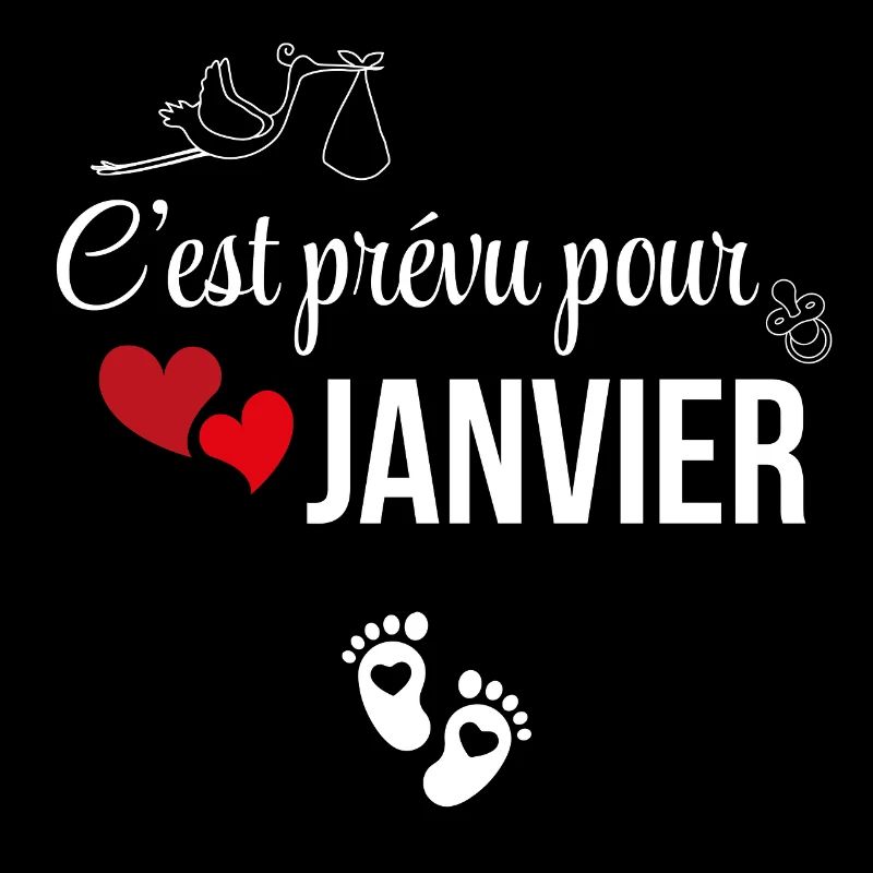 C’est prévu pour janvier - annonce de grossesse