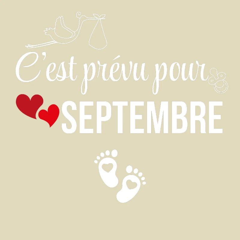 C’est prévu pour septembre - annonce de grossesse