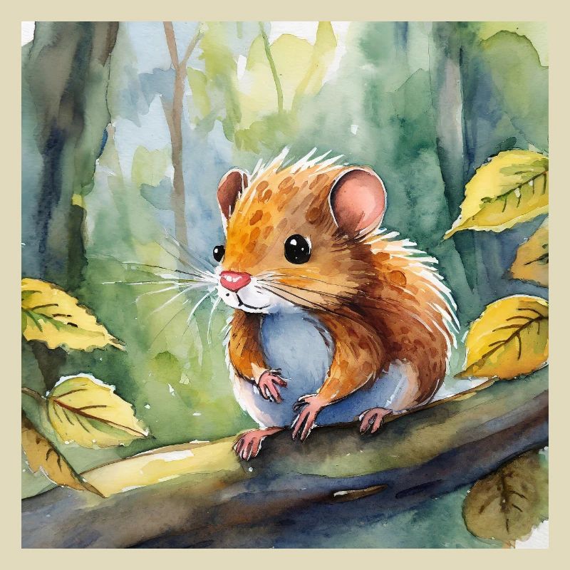 Waldbewohner Haselmaus