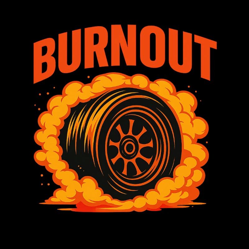 Burnout Blaze – Orange Heat