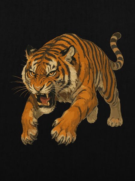 Angry Tiger