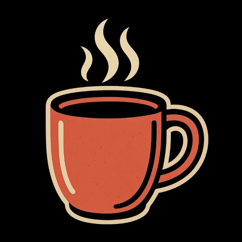Kaffeetasse mit Dampf