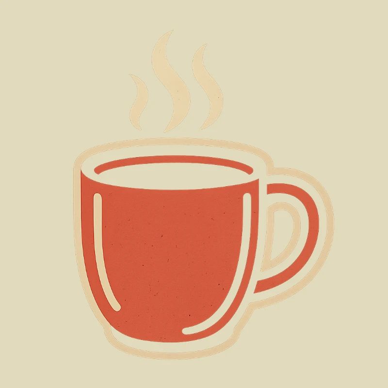 Kaffeetasse mit Dampf