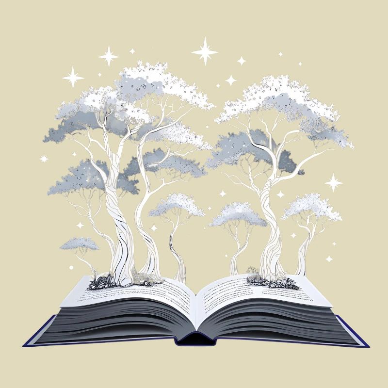 Magic Forest – Book with Trees